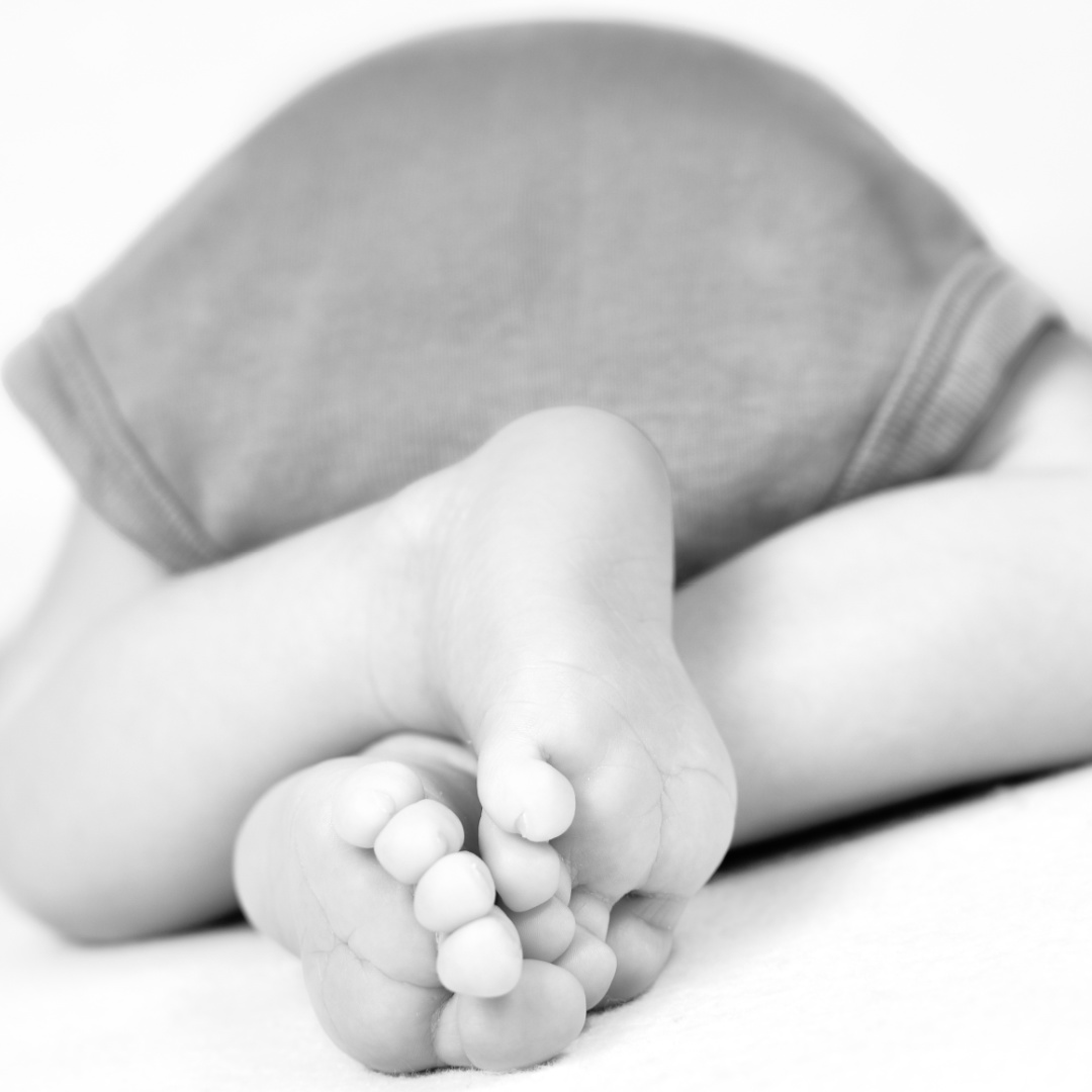 BW Baby Feet 